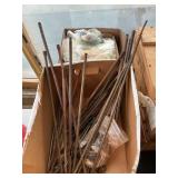 Box Lot Of Assorted Rifle Feed Tubes, Parts