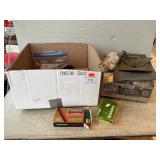 Box Lot Of Shotgun Shells, Reloading Supplies
