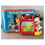 Mickey Mouse Scrolling TV, Talk-To-Me Player &