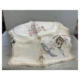 Box Of Vintage Linens