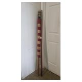 American Flag w/ Wooden Pole