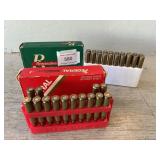 (14) Rounds .25-06 Ammo, Empty Brass Shells
