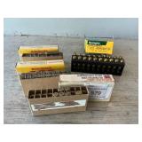 (37) Rounds .222 Ammo, Empty Brass Shells