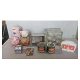 (8) Assorted Vintage Banks (All Have Some Coinage