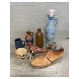 Assorted Pottery, Japan Figures, Shoe Form