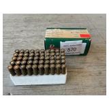 (50) Rounds of Reloaded .22 Hornet Ammo