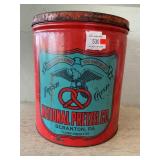 Vintage National Pretzel Co. Tin