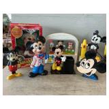 Box With Mickey Mouse Toothbrush, Radio, Toys