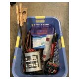 Laundry Basket With Assorted Tools, Wade Bucket