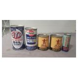 (4) Assorted Vintage Tins (All Are Full/Sealed)