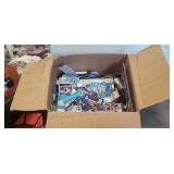 Box Lot Of Assorted Sports Cards & More