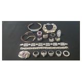 Tray Of Assorted Sterling Silver/925 Jewelry
