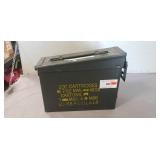 (1) Metal Ammo Box w/ (400) Rounds 9x18 Corosv