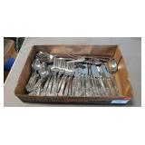 Tray Of Assorted Reed & Barton Flatware