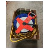 Box Lot With PVC Flatlay Hose, Air Hose, 300ï¿½ Tape