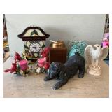 Home Decor Items, Stained Glass Clock