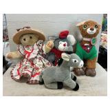 Assorted Plush Animals