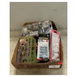Box Lot Of Assorted Tools, Hardware, Parts