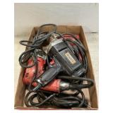 Box With Milwaukee, Craftsman Power Drills