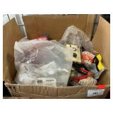 Box Lot Of Handymanï¿½s Supplies