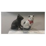 (2) Cast Iron Banks (Dog & Cat)