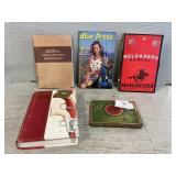 Vintage Lucky Strike Tin, Gun Reference Books