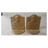 Set Of Two Cast Iron Bookends