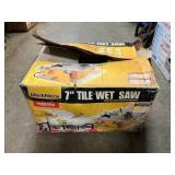 Workforce 7ï¿½ Tile Wet Saw