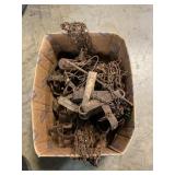 Box Lot Of Antique Animal Traps