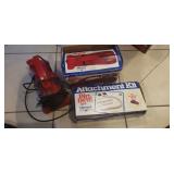 (2) Electric Dirt Devil Hand Vacs & Attachment