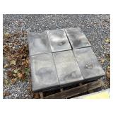 (18) Qty. 17 5/8" x 11 3/4" x 2 1/4" Wall Cap