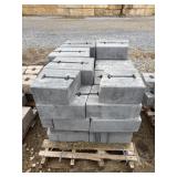 (50) Qty. 6" Wall Block Smooth Face Double Side