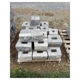 (31) Qty. 9"x9"x6" Wall Bloc