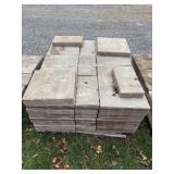 (60) Qty. 3 Size Pavers