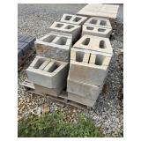(23) 15 3/4" X 11 3/4" x 6" Retaining Wall Block