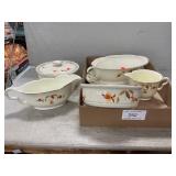 Asst. Hall ï¿½Autumn Leafï¿½ Dinnerware Pieces