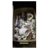 Box Lot Of Assorted Plumbing Supplies & More