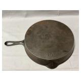 O.P. & Co. #10 Cast Iron Fry Pan