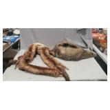 (2) Fur Stoles/Scarfs