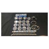Tray Of Assorted Sterling Silver/925 Jewelry