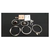 Tray Of Assorted Sterling Silver/925 Jewelry &