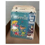 Tray Lot Of Childrenï¿½s 45 Records