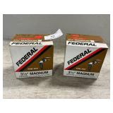 (22) 10 Gauge Shotgun Shells, Box Of Empty Shells