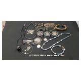 Tray Of Assorted Sterling Silver/925 Jewelry &