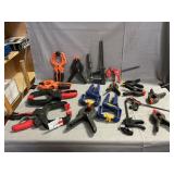 Lot Of Assorted Clamps