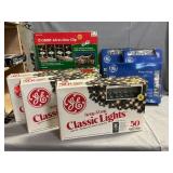 (6) Sets Of Christmas String Lights, (3) Light