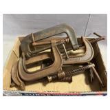 Lot Of Adjustable Clamps