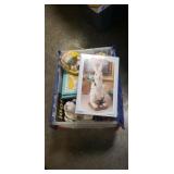 Box Lot Of Assorted Easter, Halloween Decorations