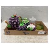 Box With Lefton Teapot & Cream & Sugars