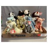 (10) Ty Beanie Babies